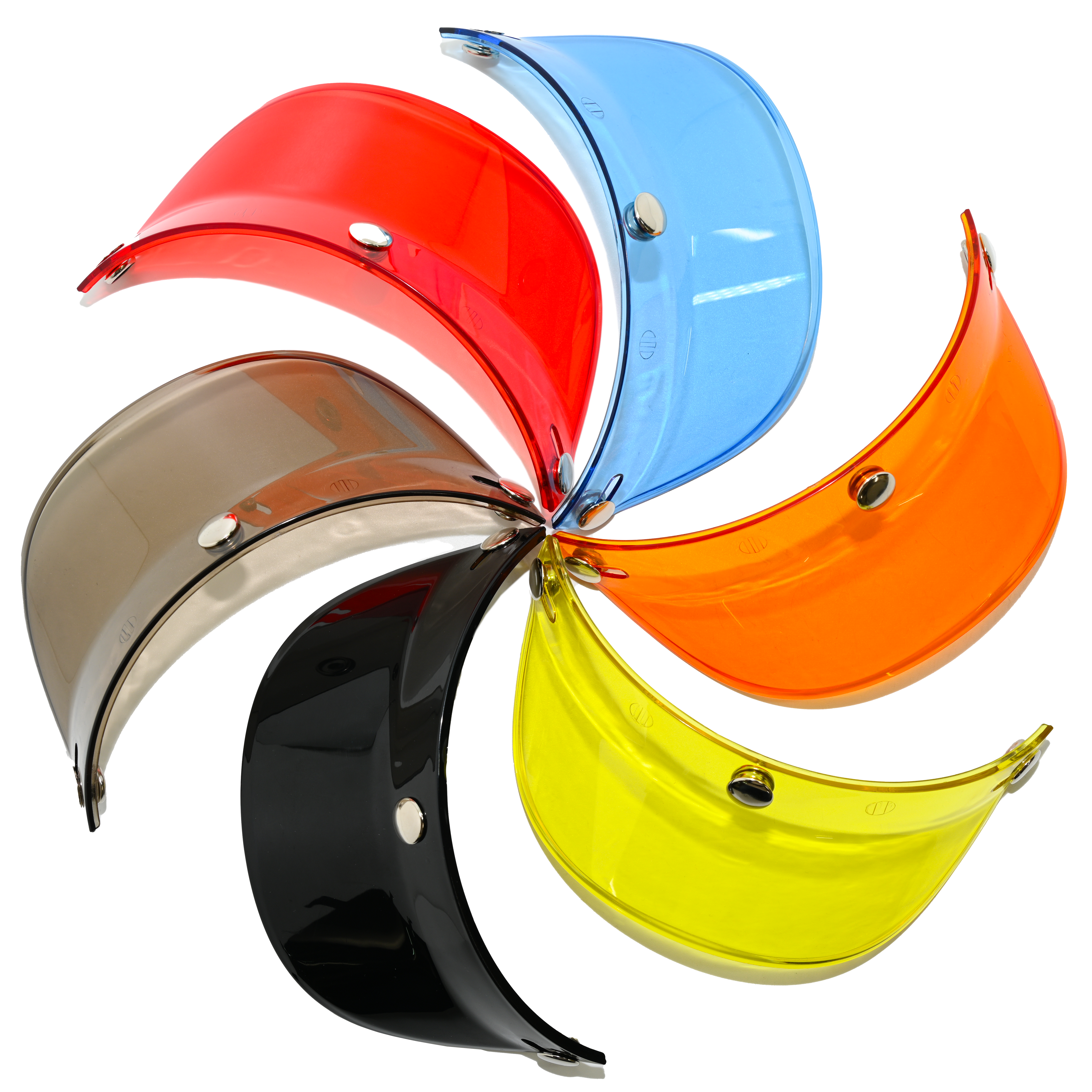VINTAGE SHORT VISOR レインボー スクエア.png
